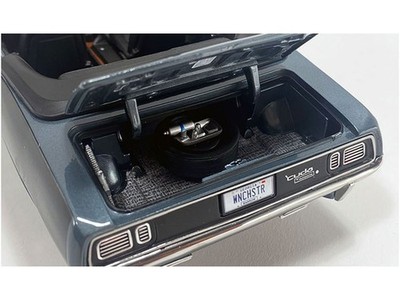 1971 PLYMOUTH HEMI CUDA CONVERTIBLE WINCHESTER GRAY 1/18 MODEL BY