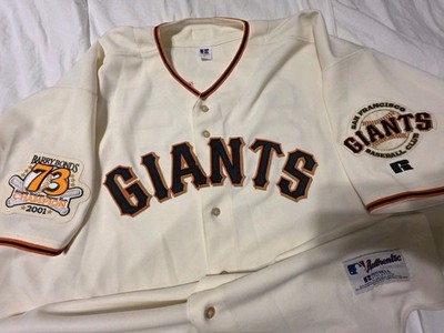 Barry Bonds 2001 San Francisco 73 Home Run Season Record