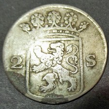 Certificate Authenticity 1730-90 Colonial New York Silver Lion Dime Holland mint