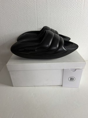 NIB Balmain B-It Puffy Quilted Slides Size EU 41(US 8)