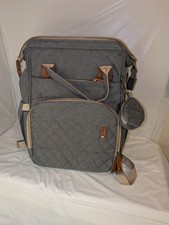 Unisex Travel Baby Diaper Backpack Bag with USB extention