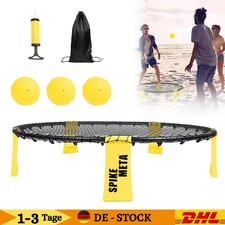 Outdoor Spikeball-Set mit 3 Bällen mit Netz,Tasche für Garten Strand Spielspaß..