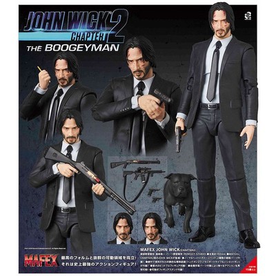 JAPAN IMPORT AUTHENTIC Mafex John Wick Chapter 2 Action Figure