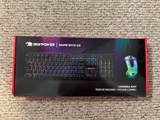 iBUYPOWER Chimera KM7 RGB Keyboard Mouse Combo - Black - Brand New