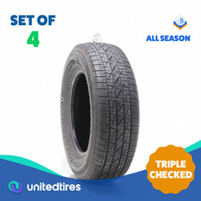 Set Of 4 Used 22570r16 Firestone Destination Le3 103t - 7.5-9.532 Set Of 4 Used 22570r16 Firestone Destination Le3 103t - 7.5-9.532