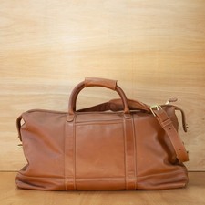 Coach 503 Boston Duffle Keepall Leather Travel Bag / Made in USA / Large / Brown