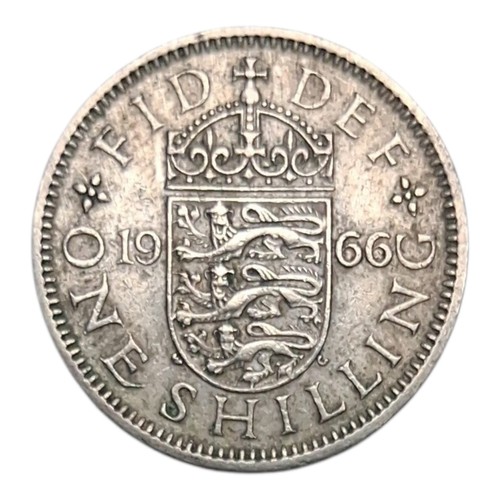 1966 Great Britain 1 Shilling Coin - KM# 905