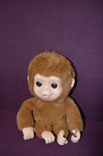 Moose Little Live Pets 2023 Monkey Brown Plush 12" Baby Mango Works C8