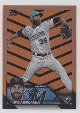 2023 Topps Update Orange & Black Foil Dylan Floro #US92 1u6