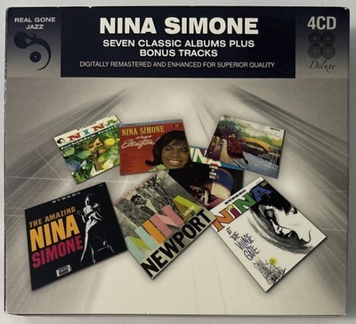 NINA SIMONE - 7 CLASSIC ALBUMS + BONUS TRACKS - Remastered 4 CD Box Set UK 2013