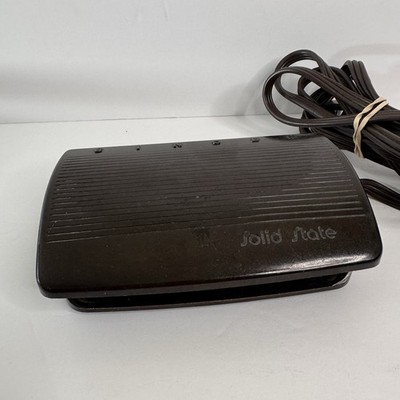 Singer CR 508 604280-001 Solid State Sewing Machine Brown Foot Pedal