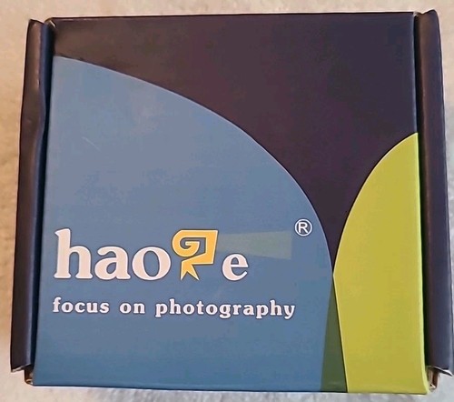 Haoge LH-X54B Square Metal Lens Hood with 49mm Adapter for Fujifilm Fuji X100V