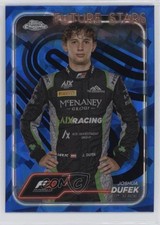 2024 Topps Chrome Sapphire Edition Formula 1 F3 Drivers Joshua Dufek #69 1i3m