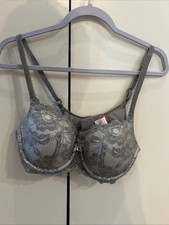 Victoria’s Secret Lined Demi Bra Lace Cup Underwired 38C