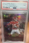 2020 Panini Select - PSA 9 Patrick Mahomes II #302 Purple Prizm Die-Cut