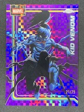 Kid Venom 2026 Topps Chrome Marvel Comics Purple X-Fractor Base /75 #128