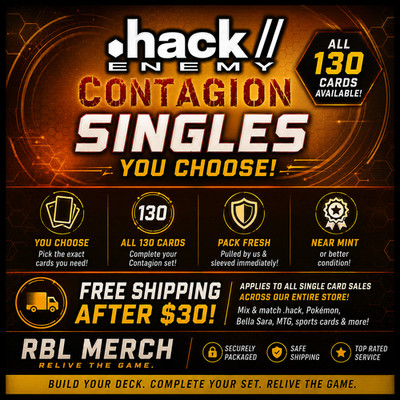 .hack ENEMY Contagion Singles   You Choose   Complete Your Collection!