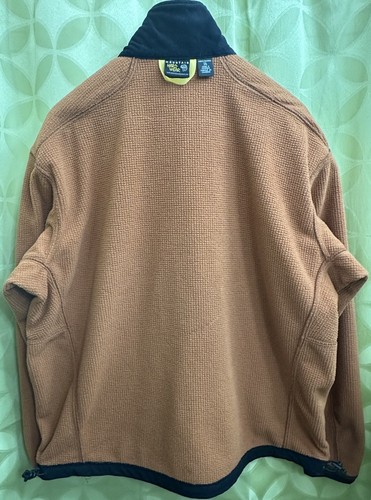 XL MOUNTAIN HARDWEAR Bedlam Fleece Jacket VERY LOW MILES Burnt Orange SHIPS FREE - Picture 8 of 16