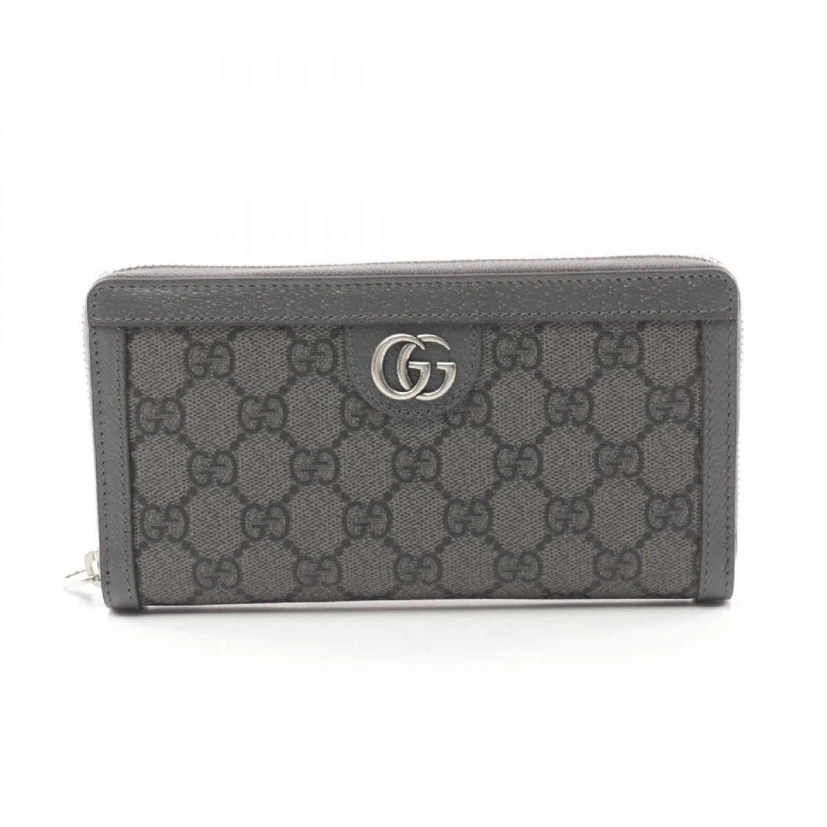 Portefeuille rond en toile enduite PVC Gucci Offidia GG Supreme marque Gucci GG Spree