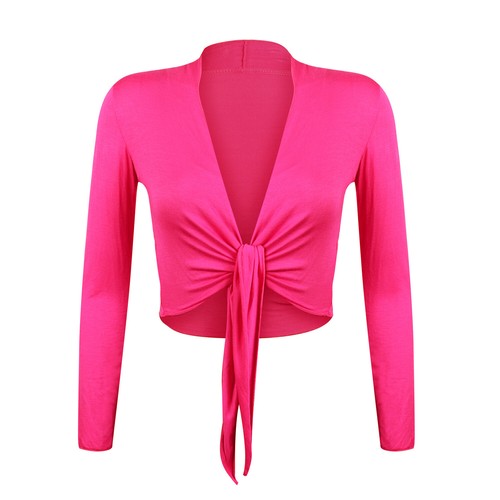 Gloop Mujer Bolero Chaquetas Manga Larga Tops Chaquetas de Hombro Boda Fiesta M-XL - Imagen 11 de 41