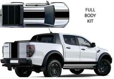 Fits Vw Amarok Graphics Kit Bonnet Rear Side Stripes Any Year Decals Kit 4x4