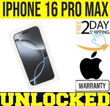 APPLE IPHONE 16 PRO MAX 256GB WHITE (UNLOCKED) ✅NEVER ACTIVATED✅ ❖SEALED❖