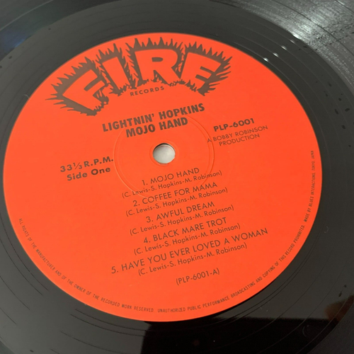 Lightnin' Hopkins MOJO HAND Japan Lp Vinyl w/Obi P-Vine Special PLP-6001 EX+ - Picture 17 of 21