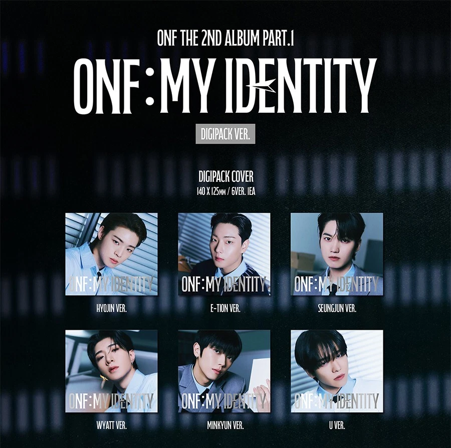 大特価市 MY ONF IDENTITY Book+ SET/6CD+6 Ver 6 DIGIPACK PART.1 Album K-Pop / Asia