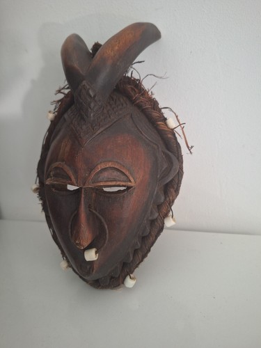 Masque Bois Afrique - Photo 4 sur 13