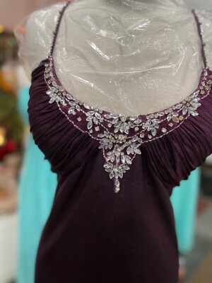 Bella Formals by Venus Dark Magenta Beaded Prom Evening Dress size 20 | eBay Bella Formals by Venus Dark Magenta Beaded Prom Evening Dress size 20 | eBay