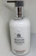 MOLTON BROWN LONDON RE-CHARGE BLACK PEPPER BODY LOTION 10oz 300ML NEW GIFTWRAP