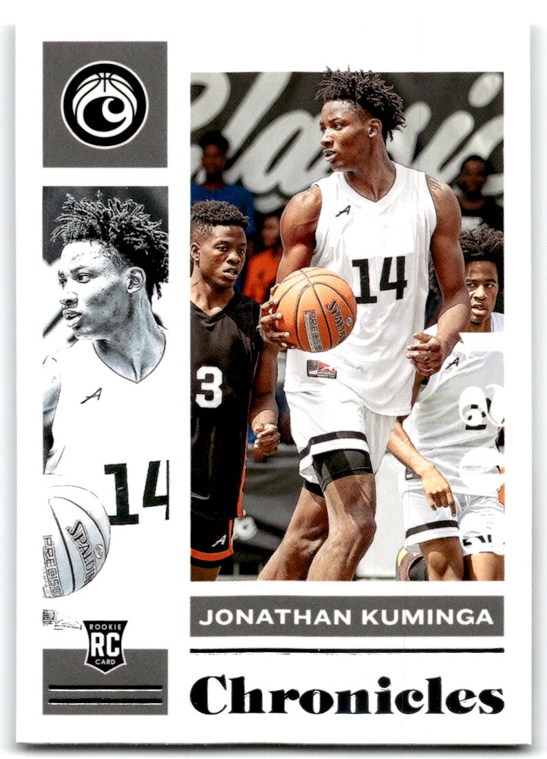 2021-22 PANINI CHRONICLES DRAFT PICKS JONATHAN KUMINGA RC #5