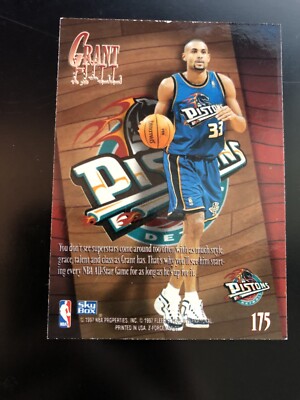 1996-97 SkyBox Z-Force Basketball #175 Grant Hill Zupermen