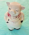 Vintage Shawnee Pottery Smiley Pig Cookie Jar
