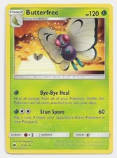 Butterfree 3/147 Rare SM Burning Shadows Pokemon Card NM-Mint