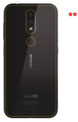 Tapa Posterior Compatible Con Nokia 4.2 Negra | Cuotas sin interés