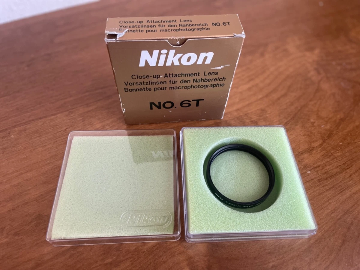 Bonnette Macro Nikon N°6 T – 62 Mm, Close-up, Vintage, Rare