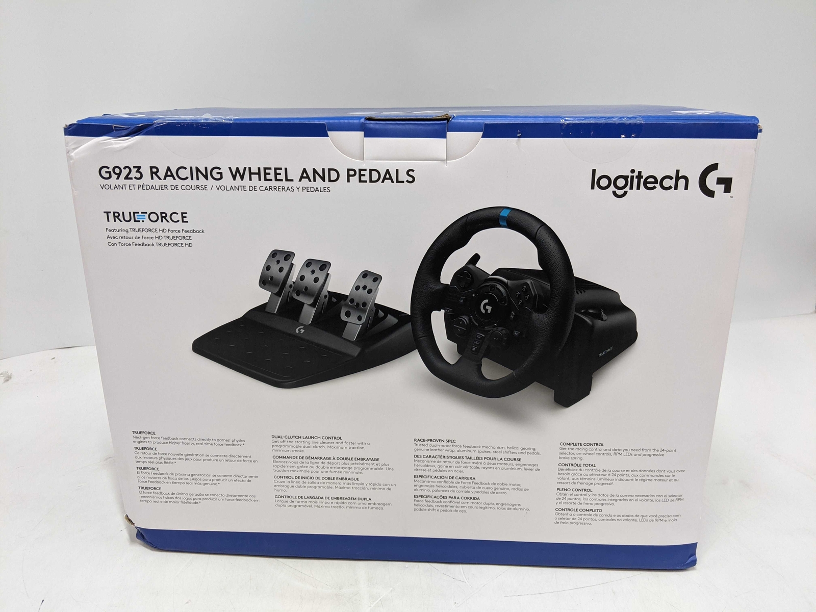Logitech G923 Racing Wheel with Pedal for Sony PS4 PS5 Falak Tayyeb
