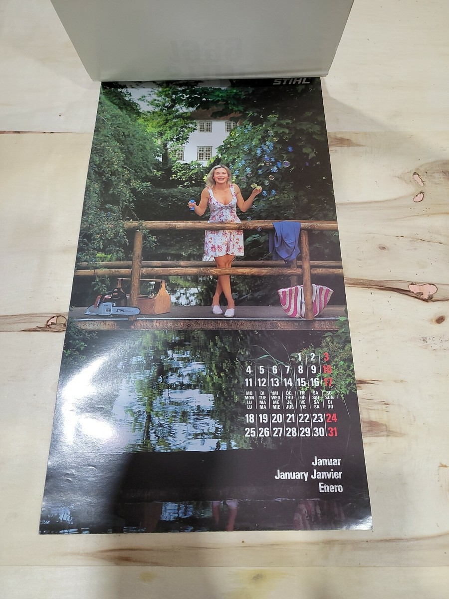 1999 Vintage Stihl Girl Calendar | eBay