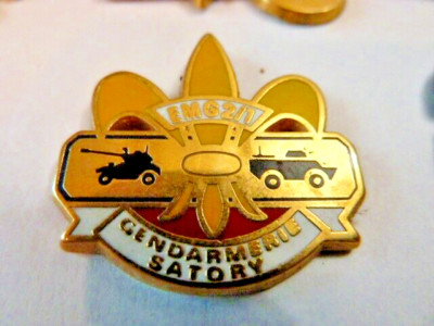 PIN'S GENDARMERIE NATIONALE / SATORY EMG 2/1 / BOUSSEMART / SELTEN