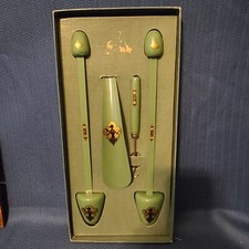 Rare Antique Shoe Accessories Set in Original Gift Box - NEVER USED