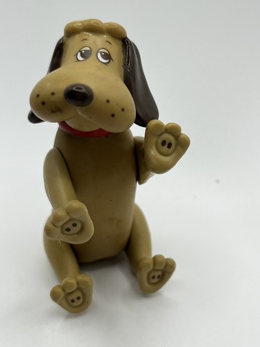 Figura de juguete de perro Begal flexible de goma de 4,5" Pound Puppy 1986 TONKA - Imagen 3 de 20