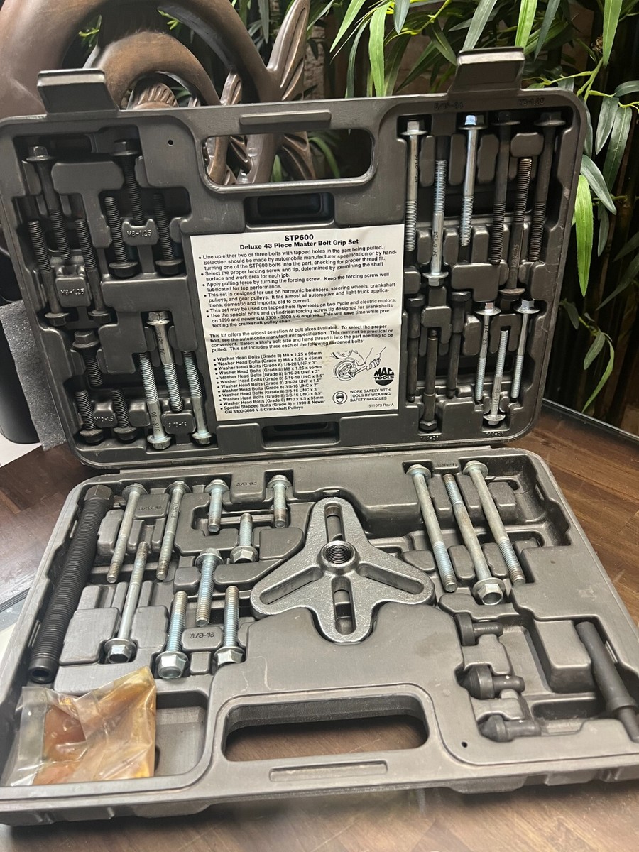 【ADVAN】マックツールズ　Master Bolt Grip Set Mac Tools Master Bolt Grip Set 43pc ST | eBay