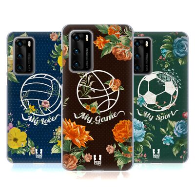 HEAD CASE DESIGNS SPORTY FLORALS SOFT GEL CASE FOR HUAWEI PHONES 4