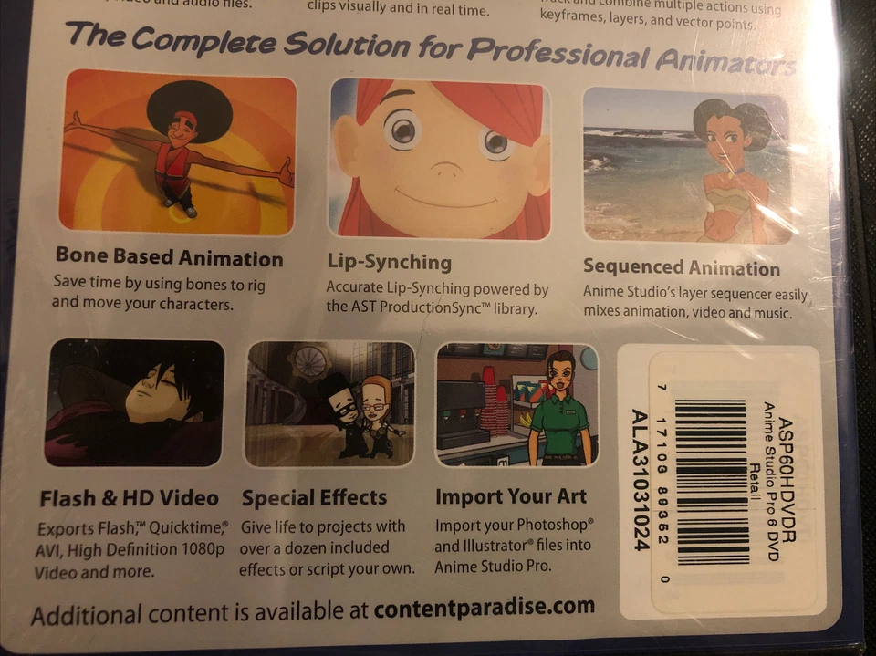 Anime Studio 6: The Official Guide by Kelly L. Murdock - New in Shrink Wrap - Image 4 of 4