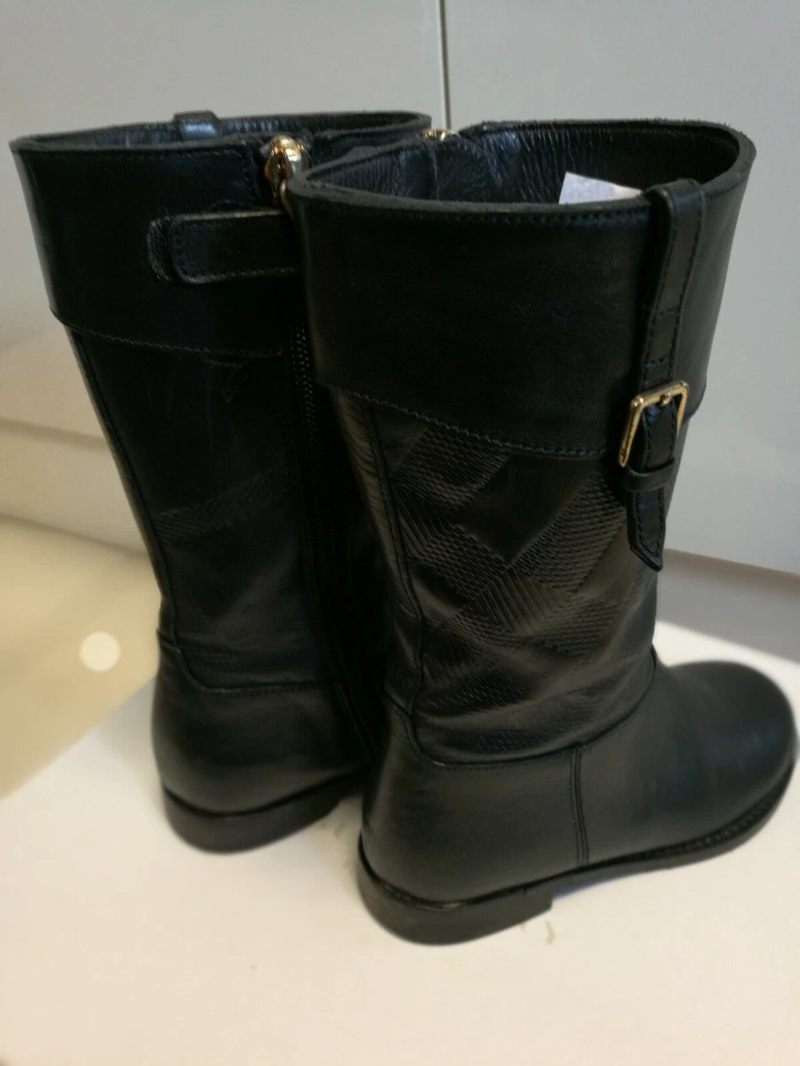 Girls burberry cheap boots