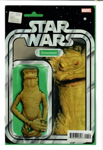 STAR WARS #17 JTC  AMANAMAN ACTION FIGURE VAR   MARVEL COMICS/2021 - 