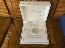 Sterling Silver Disney Necklace Tinkerbell You Sprinkle Magic In Our Lives Rare
