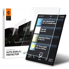 Volvo XC60 / XC40 Screen Protector | Spigen [Glas.tR Slim] Shockproof Anti Glare