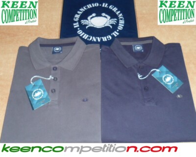 Il Granchio MAGLIA A POLO UOMO MANICA LUNGA JERSEY DI 100% COTONE